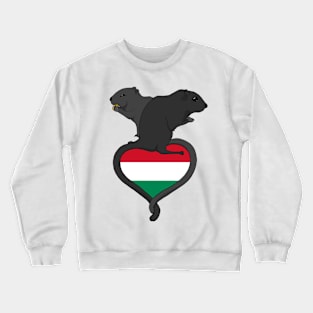 Gerbil Hungary (dark) Crewneck Sweatshirt